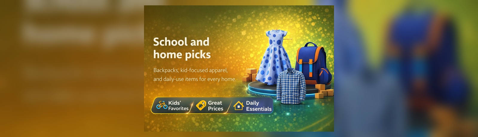 Upgrade your devices banner featuring phones, earbuds, and laptops