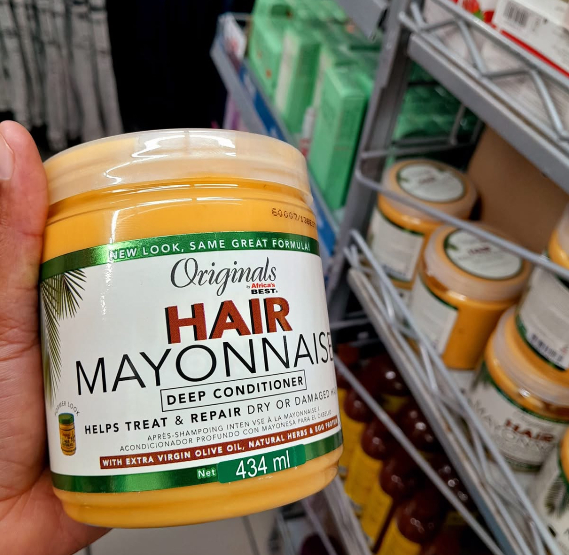 Hair mayonnaise